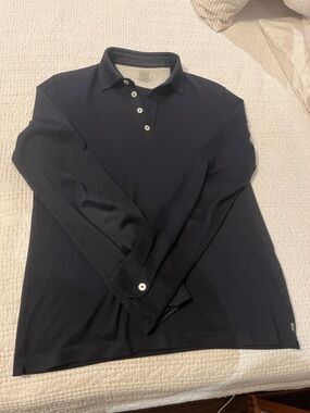 Eleventy Black Exterior with Light Gray Interior Sweatshirt